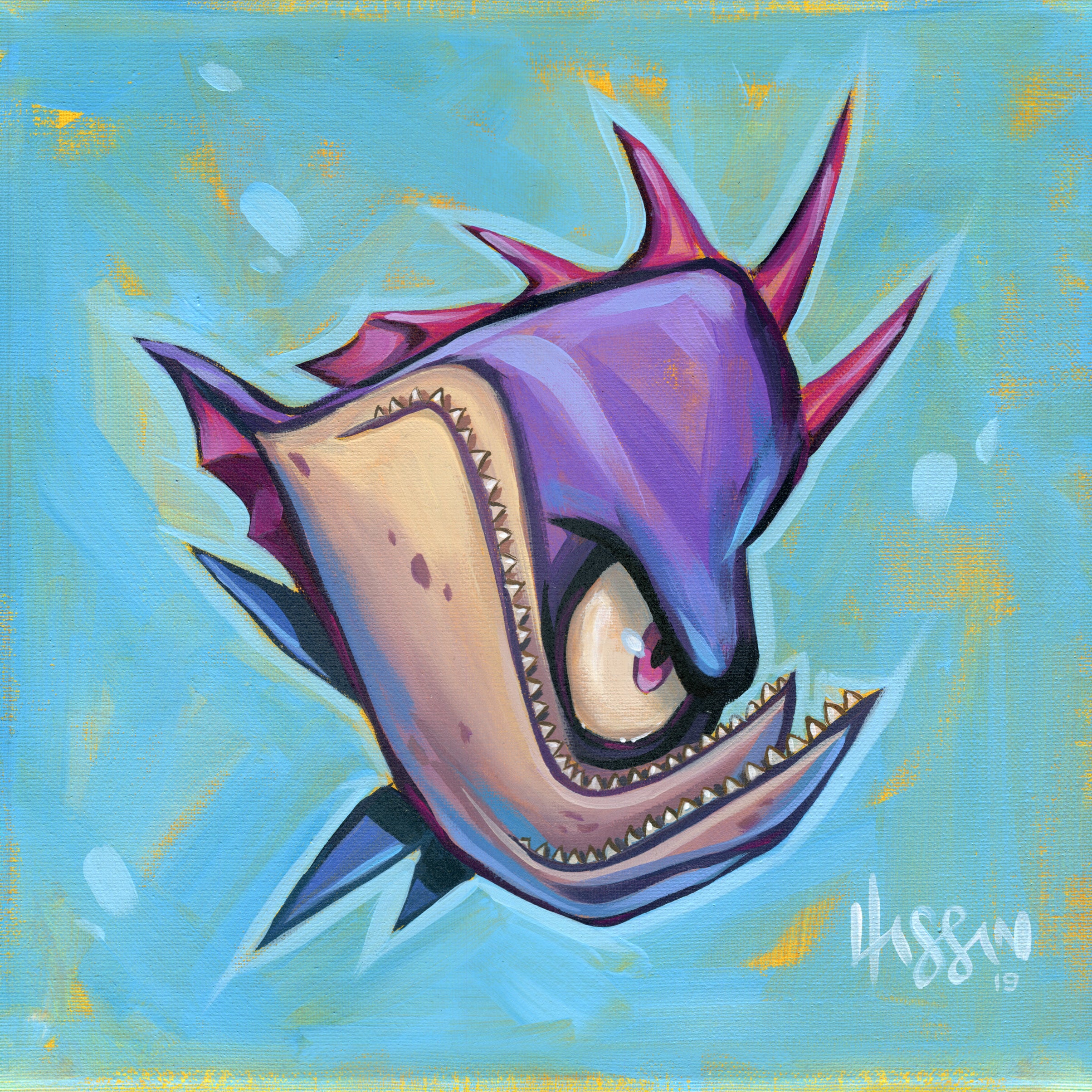 Double Jaw Print